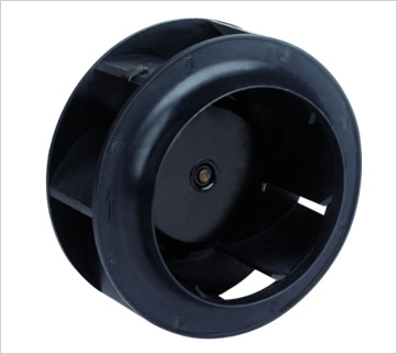 Direct current brushless single inlet forward centrifugal fan Φ 133-64